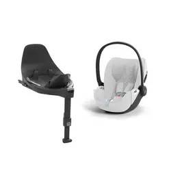 Cybex Cloud T i-Size Plus Babyskydd inkl. bas - Platinium White