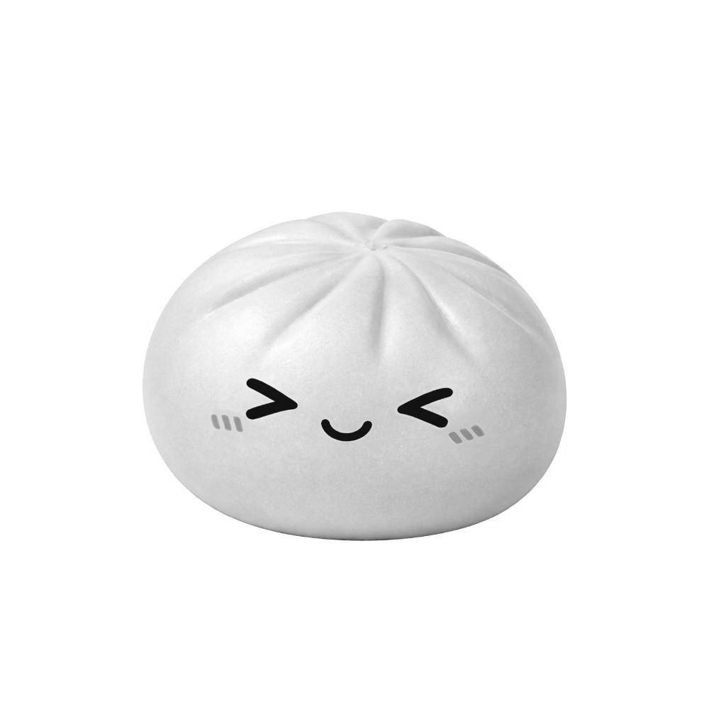 Nya Glitter Dumplings Squishy Mjuk Långsam Återhämtning Squishy Fidget Ångkokt Bulle Squishy Kläm Le Avslappningsverktyg