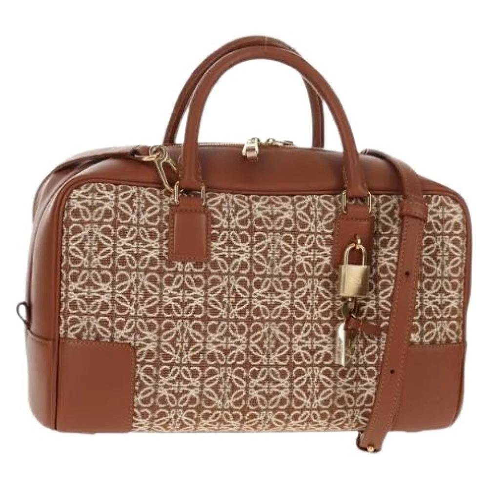 Loewe Pre-owned Pre-owned Handbag - Vintage - Dame - Brun - ONE SIZE - Læder