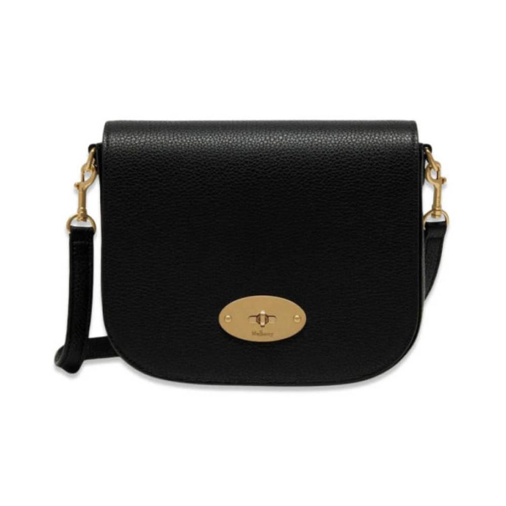 Mulberry Lille Darley Satchel- Sort Læder - Tasker - Dame - Sort - ONE SIZE - Læder