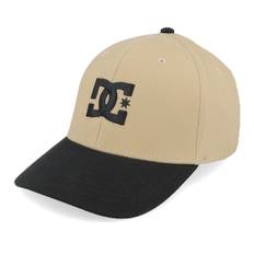 DC - Beige Keps - Kids Cap Star Boy Crockery/Black Flexfit @ Hatstore