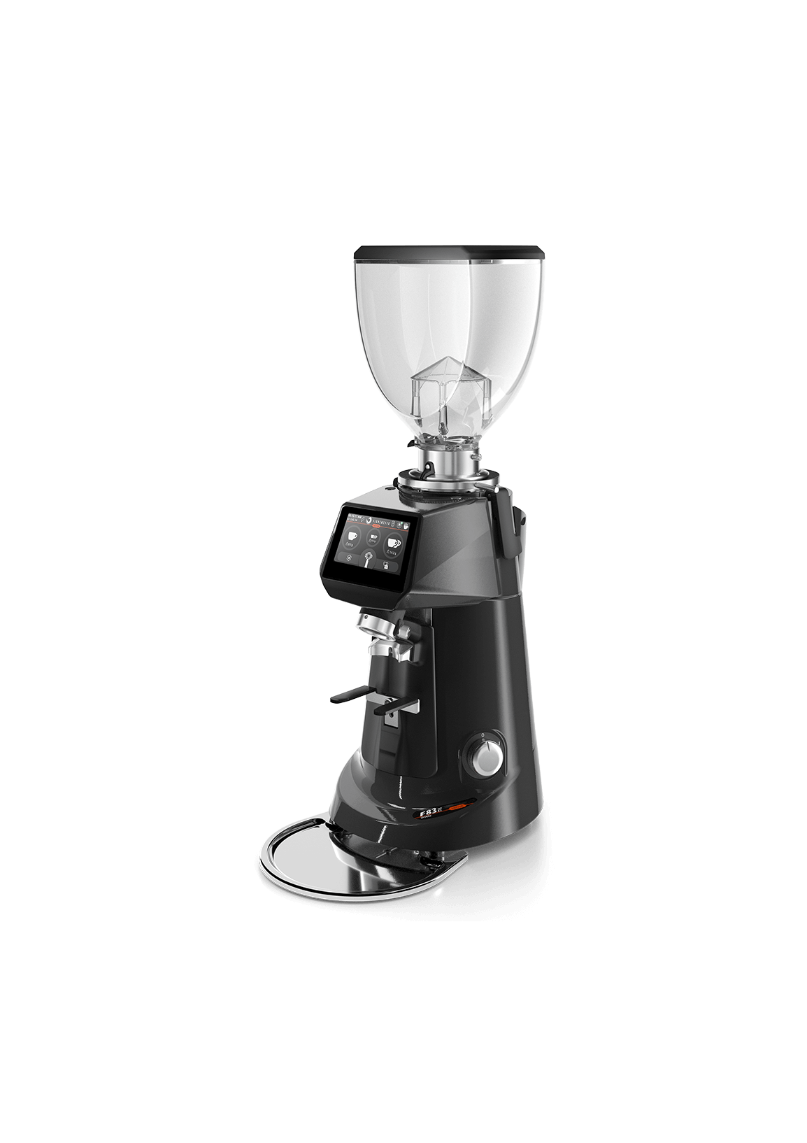 Fiorenzato F83 E PRO ADAPT espressokvarn, viktstyrd malning med maskinanslutning