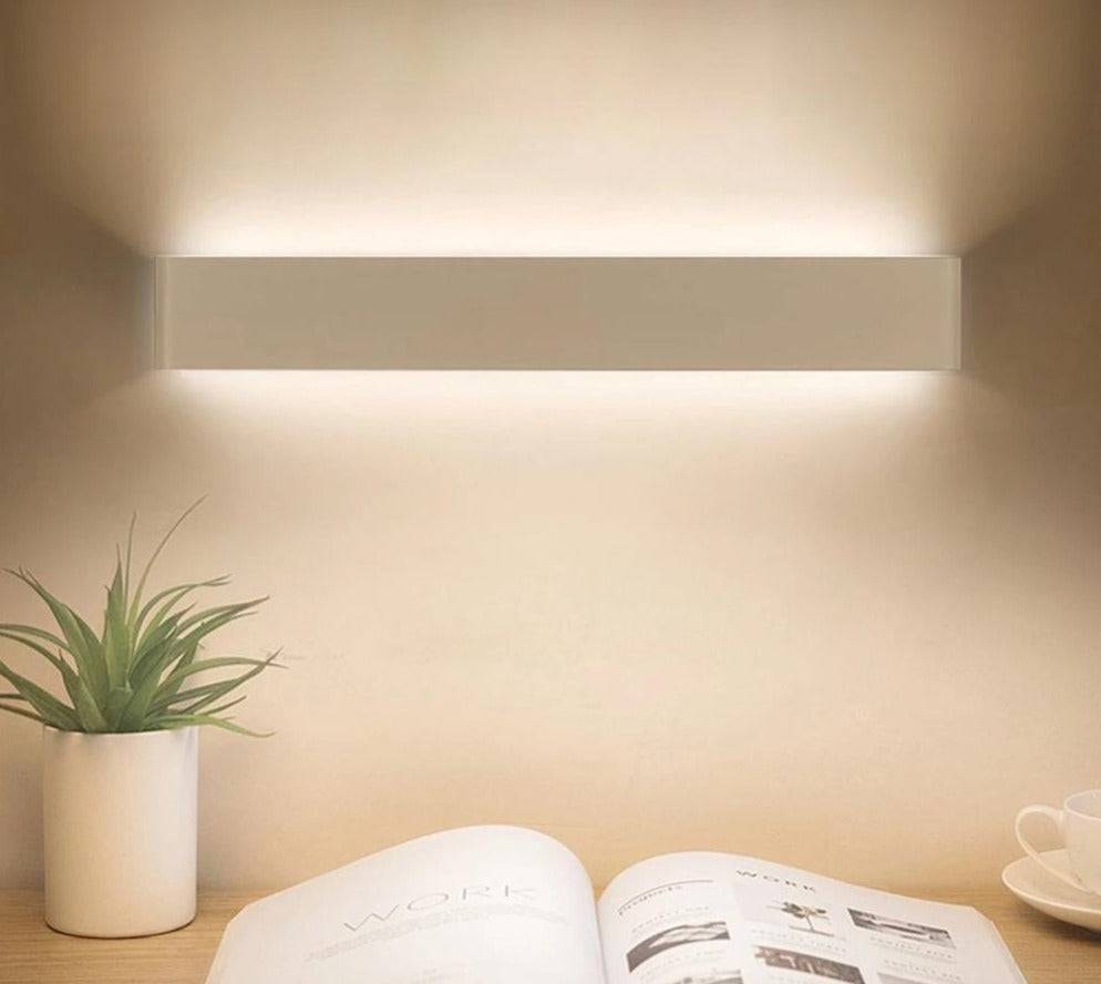 WallTruth LED Vägglampa - Modern Design för Alla Rum - Vit / 14cm / Naturlig vit