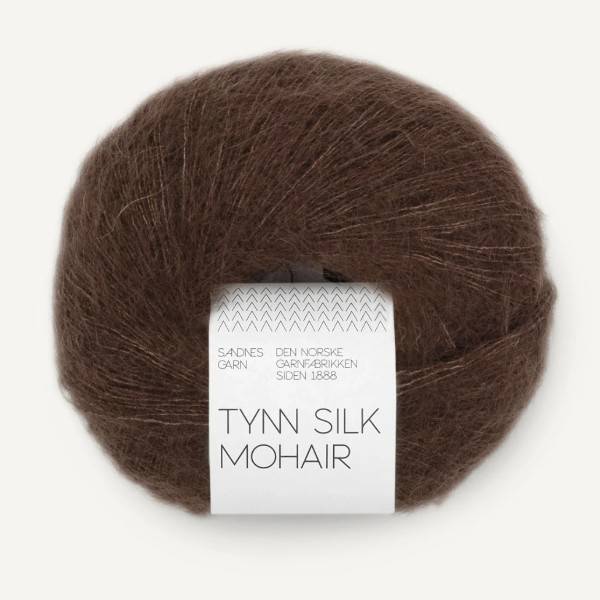 Tynn Silk Mohair 3091 cacao nibs