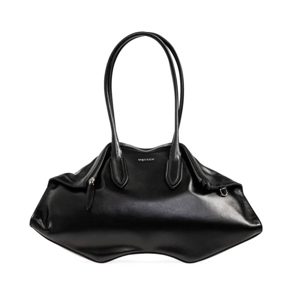 Alexander McQueen Manta Taske - Tasker - Dame - Sort - ONE SIZE - Uld