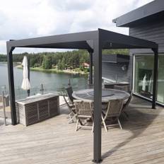 Pergola Premium 3x3m | Öppningsbara lameller | Metalcraft