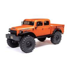 AXIAL 1/24 SCX24 Dodge Power Wagon 4WD Rock Crawler Brushed RTR, Orange