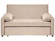 Sæt af 2 hovedpuder PELISTER Lav 80 x 80 cm Microfiber Hvid