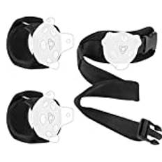 Geekria VR Tracker-bälte och spårningshandrem kompatibel med HTC Vive System, justerbart midjebälte och handrem, kompatibel med midja och helkropps VR-spårning