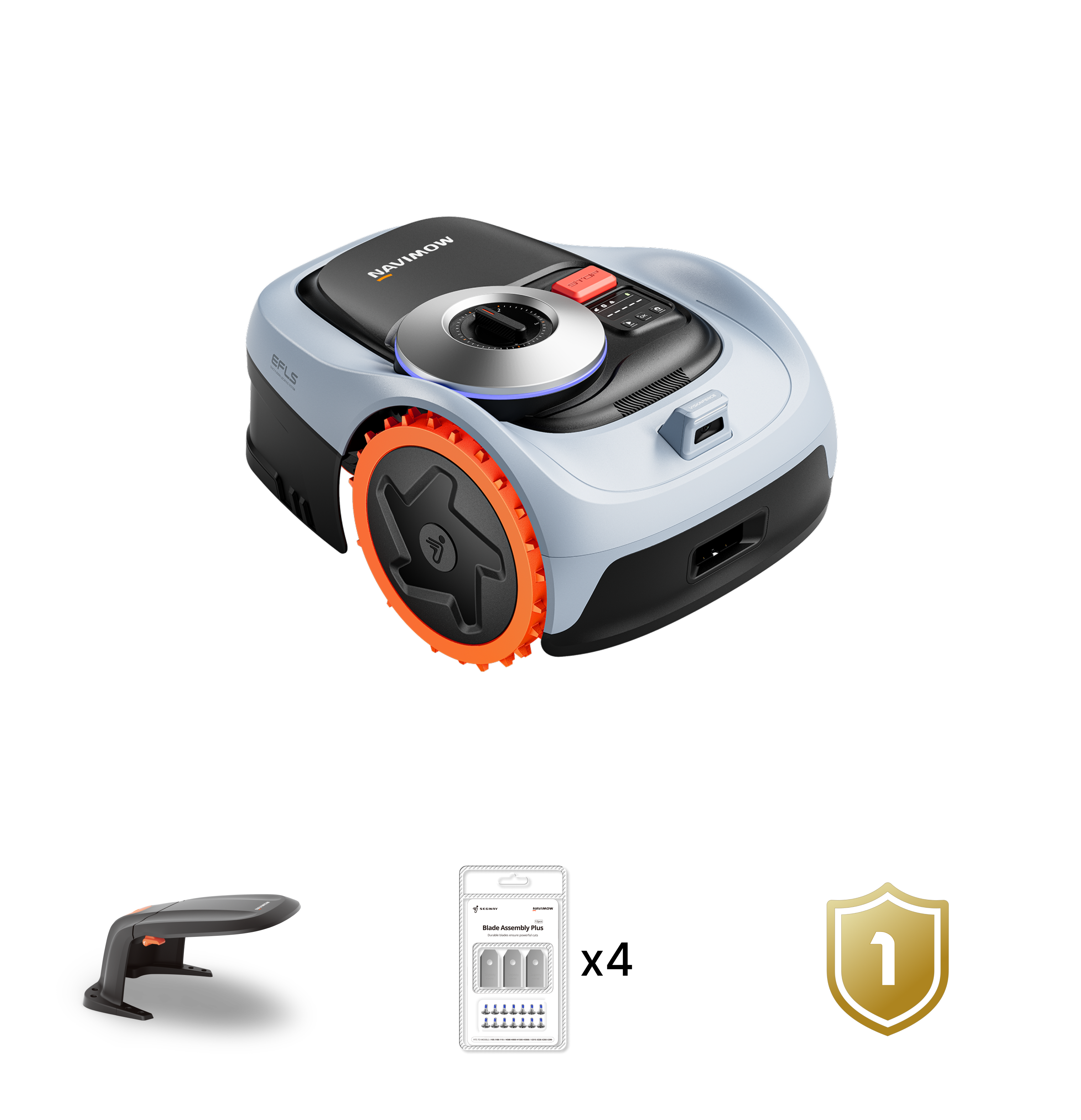 Navimow i2 AWD Robot Lawn Mower - Navimow i205 AWD | Worry-Free Bundle