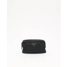 PRADA Tessuto Toiletry Bag - Black