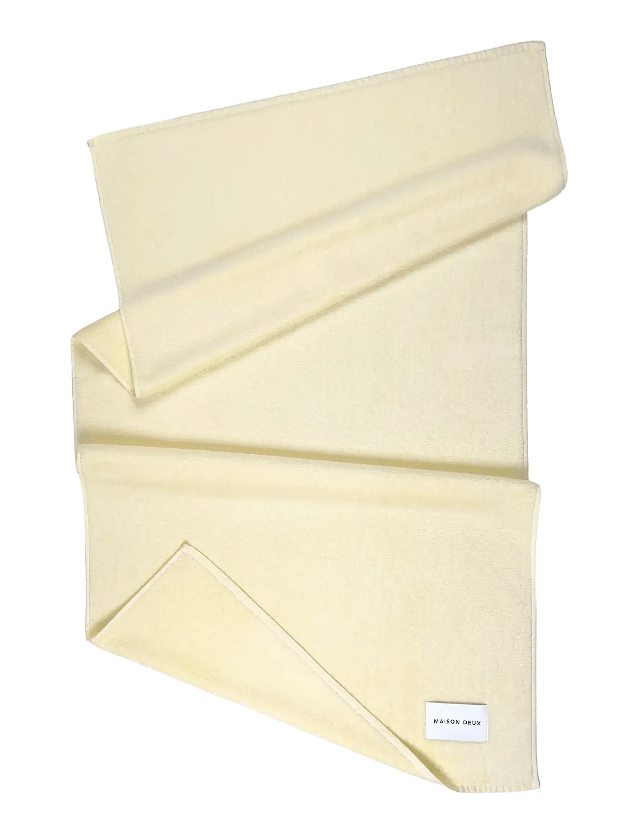 Maison Deux Solid Color Butter Yellow - Yellow - 70X 140 cm