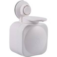 Badrum väggmonterad duschgel body lotion schampo flytande press tvål dispenser box behållare