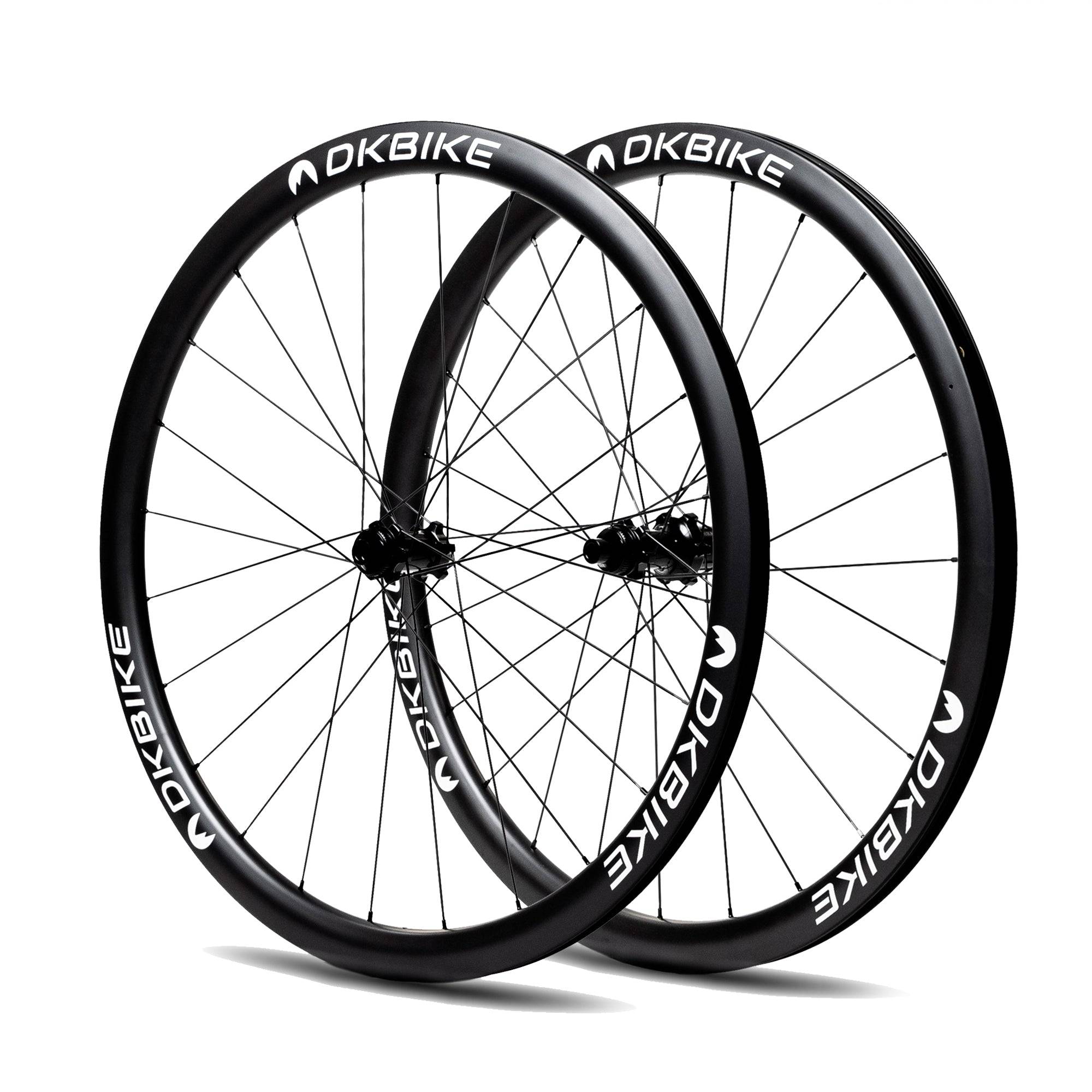 DKBIKE All-Road - Carbon disc hjulsæt - 38mm / DKBIKE Standard nav / Letvægtseger -100 gram