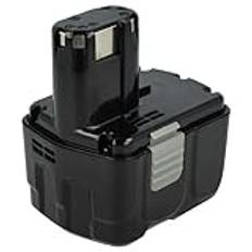 vhbw 1 x batteri kompatibelt med Hitachi WR 14DL2, WR 14DM, WR 14DMB, WR 14DMK, WR 14DMR elverktyg (5 000 mAh, Li-Ion, 14,4 V)