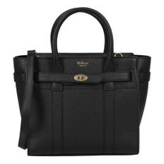 Mulberry, Taske, Dame, Sort, ONE SIZE, Uld, Mini Zipped Bayswater Lille Klassisk Korn