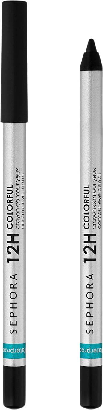 Sephora Collection 12H Colorful Eyeliner Pencil 60 Fresh Mint - Glitter (1 G) 1 G Penna Från Magasin (1 G)
