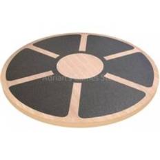 Trä non -slip wobble board toning balance board 40cm pilates styrelser core sport planka träningsplatta