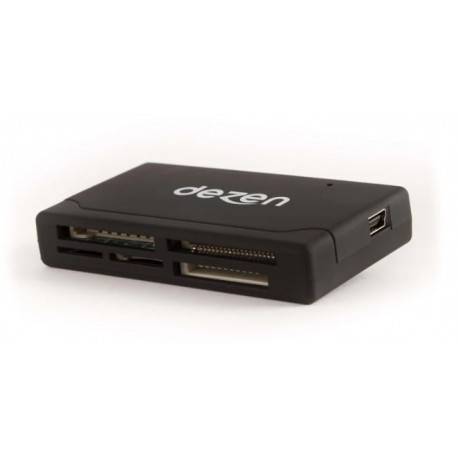 dezen Universal Card Reader All-In-One USB 2.0, sort
