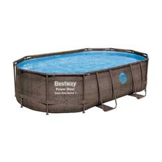 Bestway Poolset Power Steel 488x305x107 cm - Pool ovan mark Plast