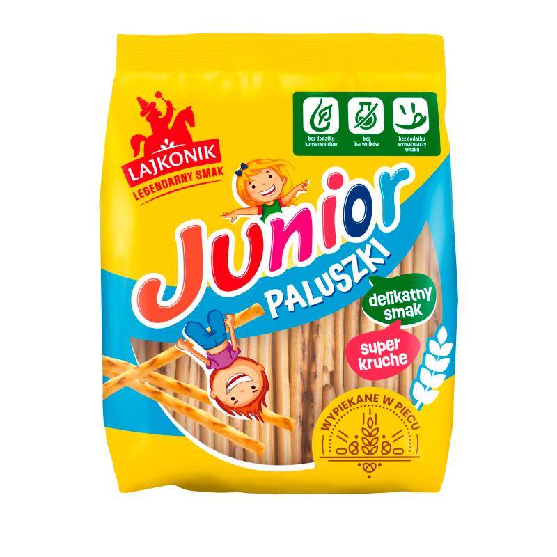 Lajkonik Junior Vaniljesmakade pinnar 180 g
