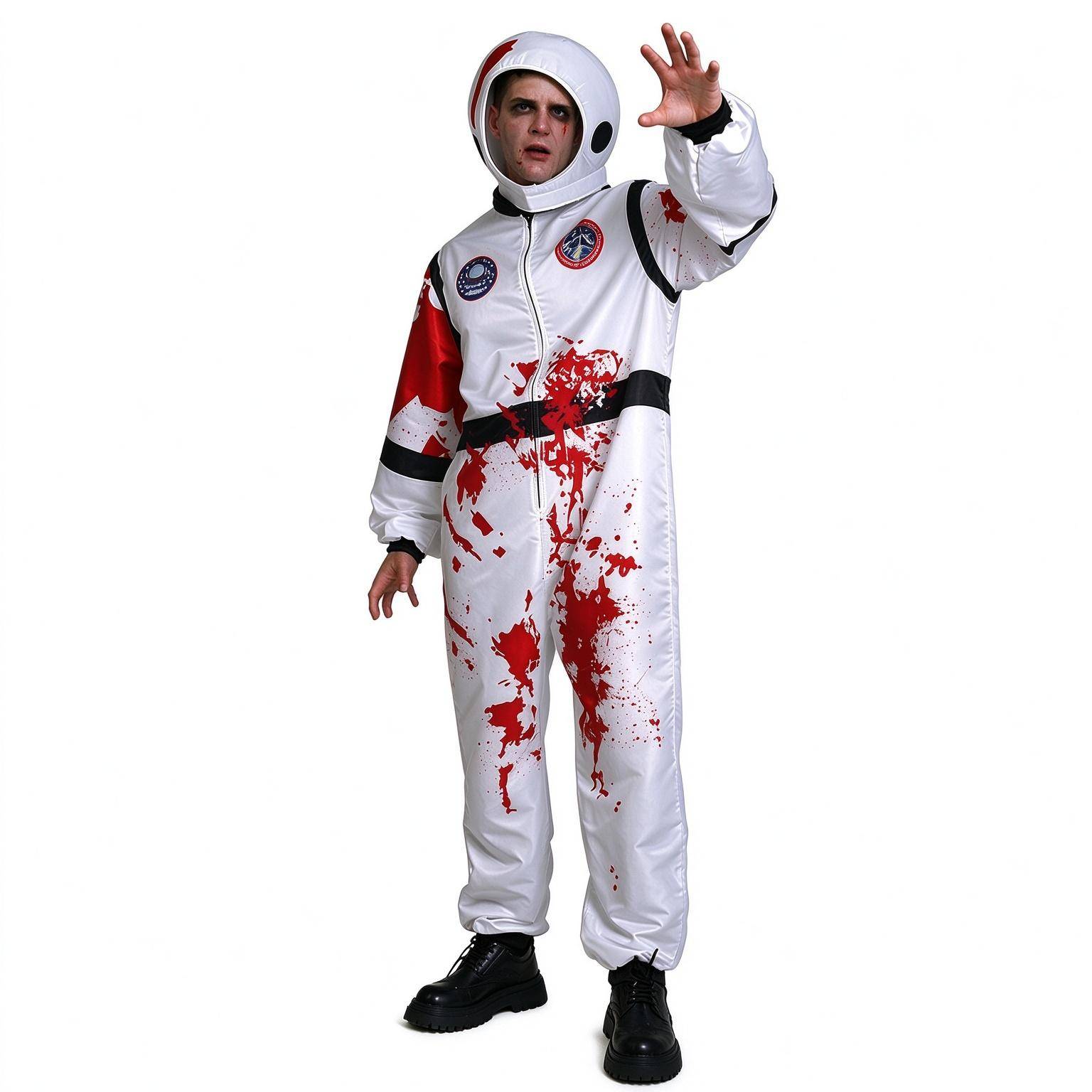 Adult Bloody Astronaut Cosplay Costume 170-185cm