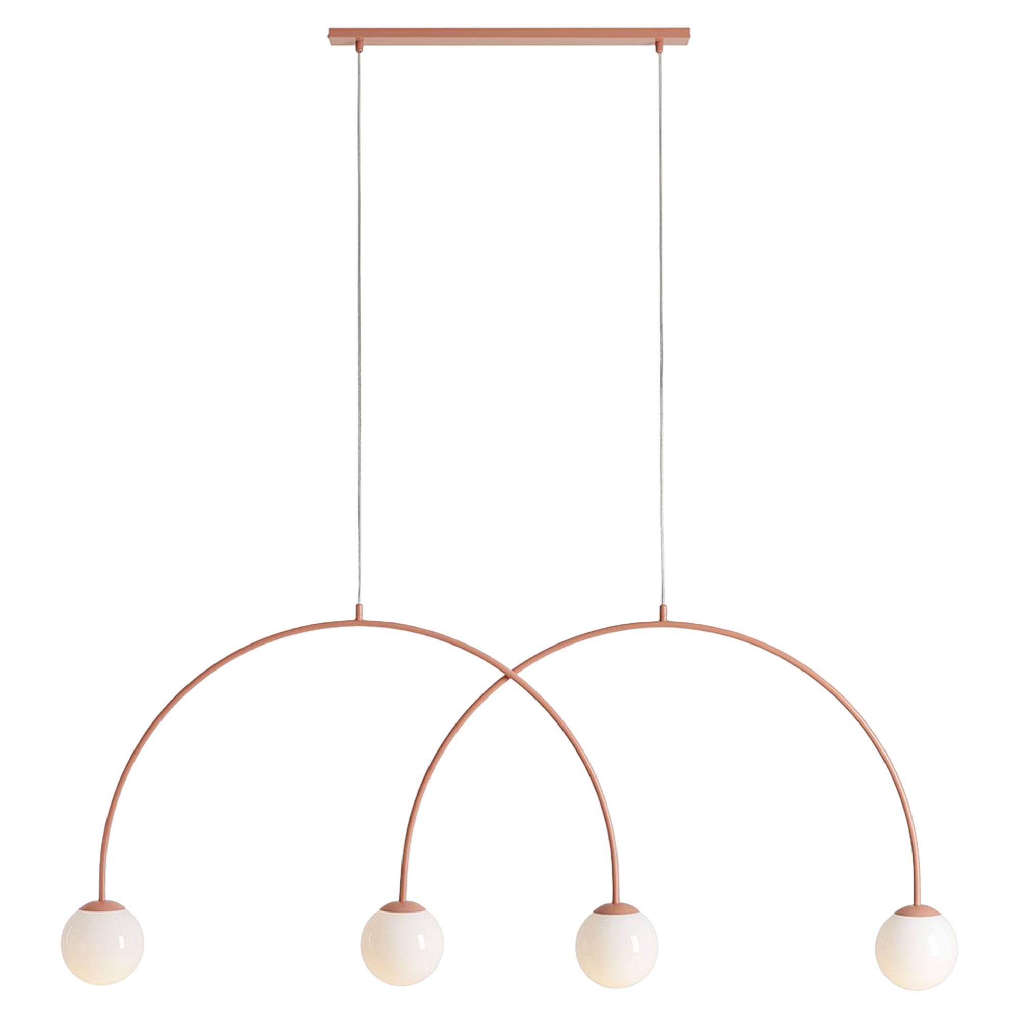 Hängande Lampa Klinty Fyra Korall 149 cm