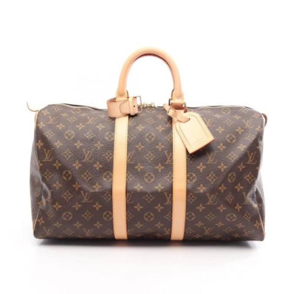 Louis Vuitton Vintage Pre-owned Boston Bag - Vintage - Dame - Brun - ONE SIZE - Læder