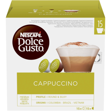 Kaffekapslar Nescafé Dolce Gusto Cappuccino 30-pack