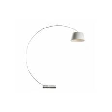 Golvlampa Arch Vit Med Orange Kabel 50cm