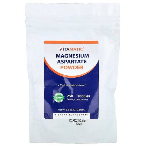 Vitamatic  Magnesium Aspartate Powder  8.8 oz (250 g)