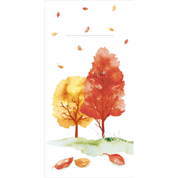 Bestickservett Forest Linclass 40x40cm 1/4-vikt