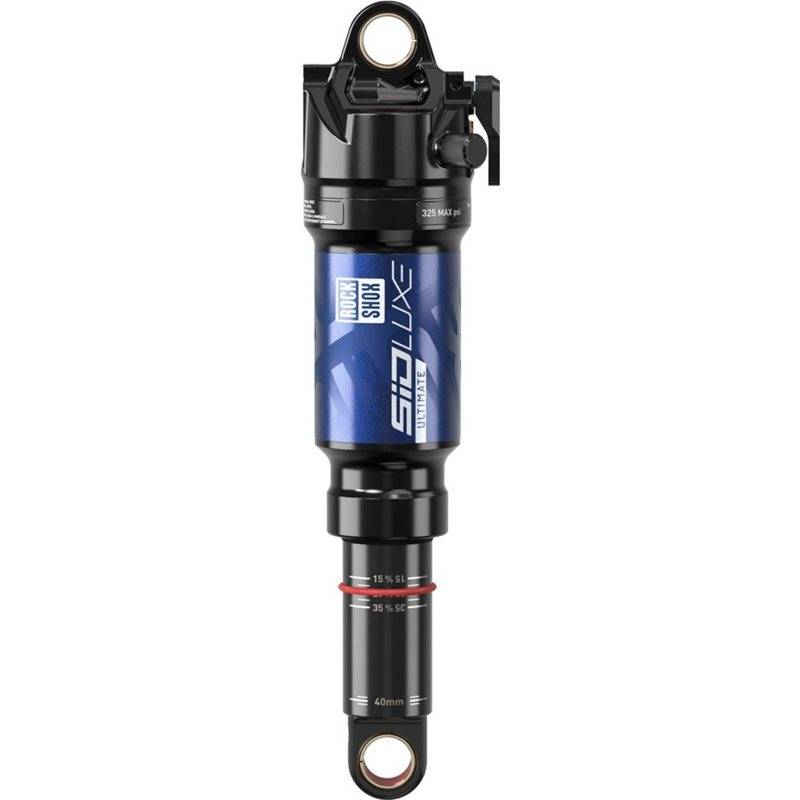 Bakdämpare Rockshox SIDLuxe Ultimate 2P Black/Blue - Svart/Blå