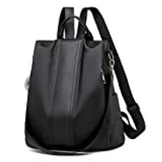 shepretty Stöldsäker ryggsäck, axelväskor för kvinnor, 33*15*32cm