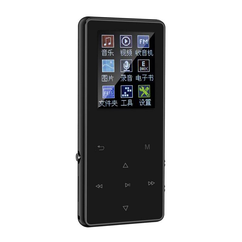 K1 1.8 tum 8g mp3 kontakt sn bluetooth mp3 spelare fm-radio e-bok o musikspelare usb uppladdningsbar musikspelare