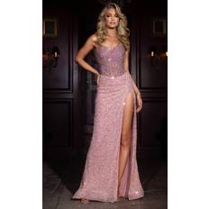 Portia and Scarlett PS25436C - Sweetheart Sequins Evening Dress