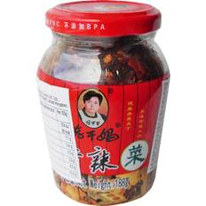 Lao Gan Ma Inlagda Senapsblad med Chili 188g