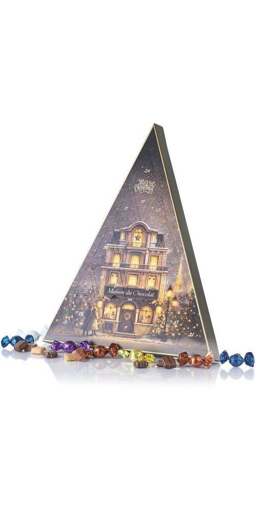 Cocoture, Chokoladekugler & konfekt i trekant kalender 270g