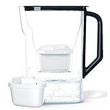 Wessper Vattenfilterkanna med Filter 2.7 L | Ersättning för Dafi Unimax Aquaphor A5 Brita Maxtra+ Philips AWP212/10 | Innehåller Vattenfiltrerande Karaff + Vattenfilterpatro