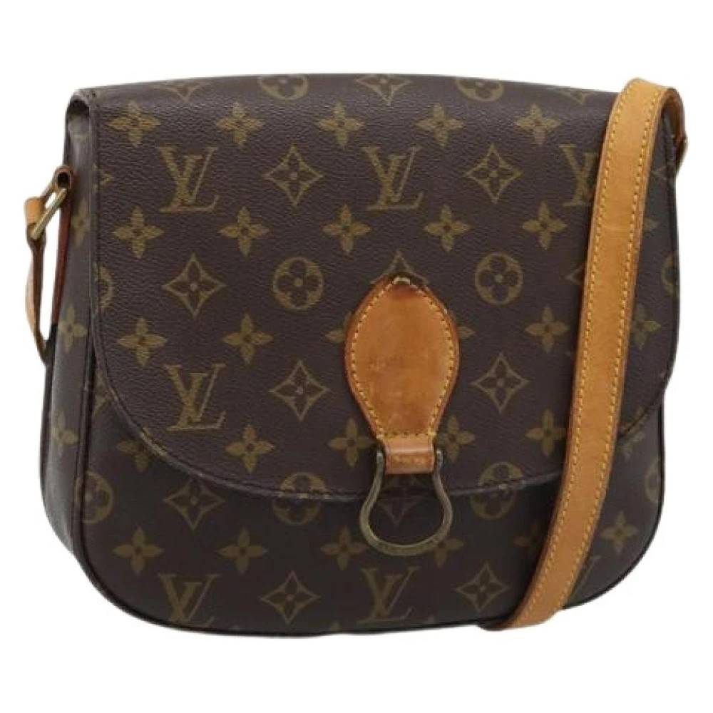 Louis Vuitton Vintage - Pre-owned Monogram Canvas Shoulder Bag Vintage - Dam - ONE Size - Läder
