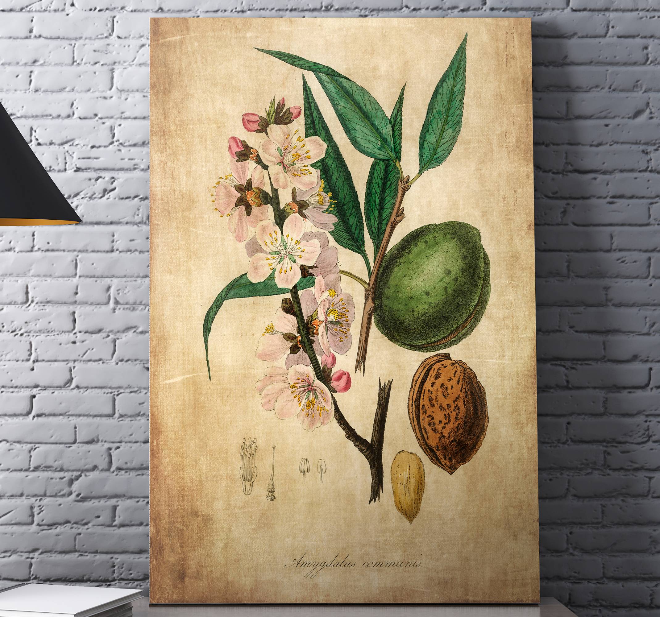 Mandel master bedroom canvas wall art