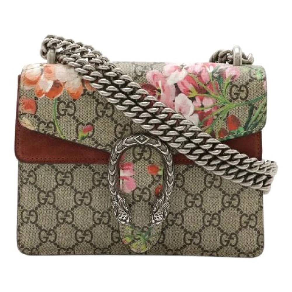 Gucci Vintage - Pre-owned Dionysus Chain Shoulder Bag Beige Pink Vintage - Dam - ONE Size - Mocka