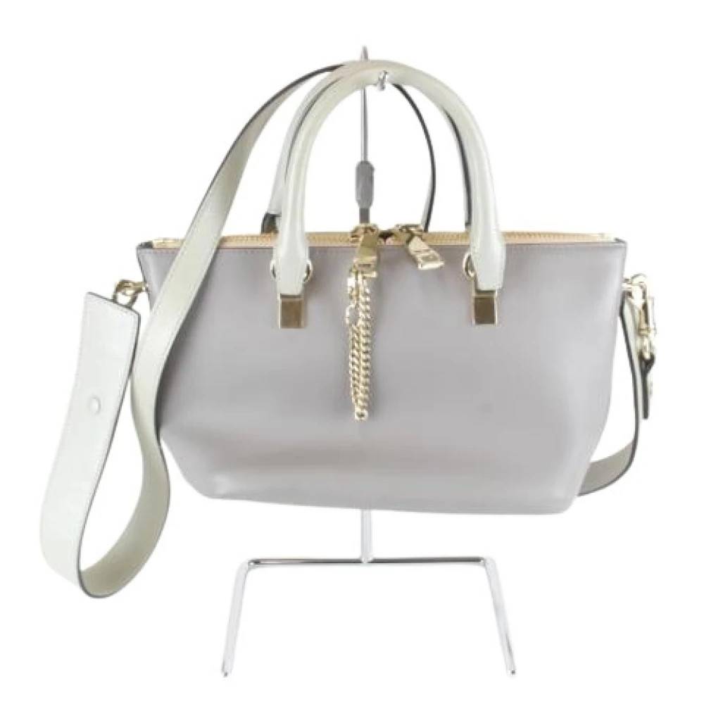 Chloé Pre-owned Pre-owned Handbag - Vintage - Dame - Grå - ONE SIZE - Uld