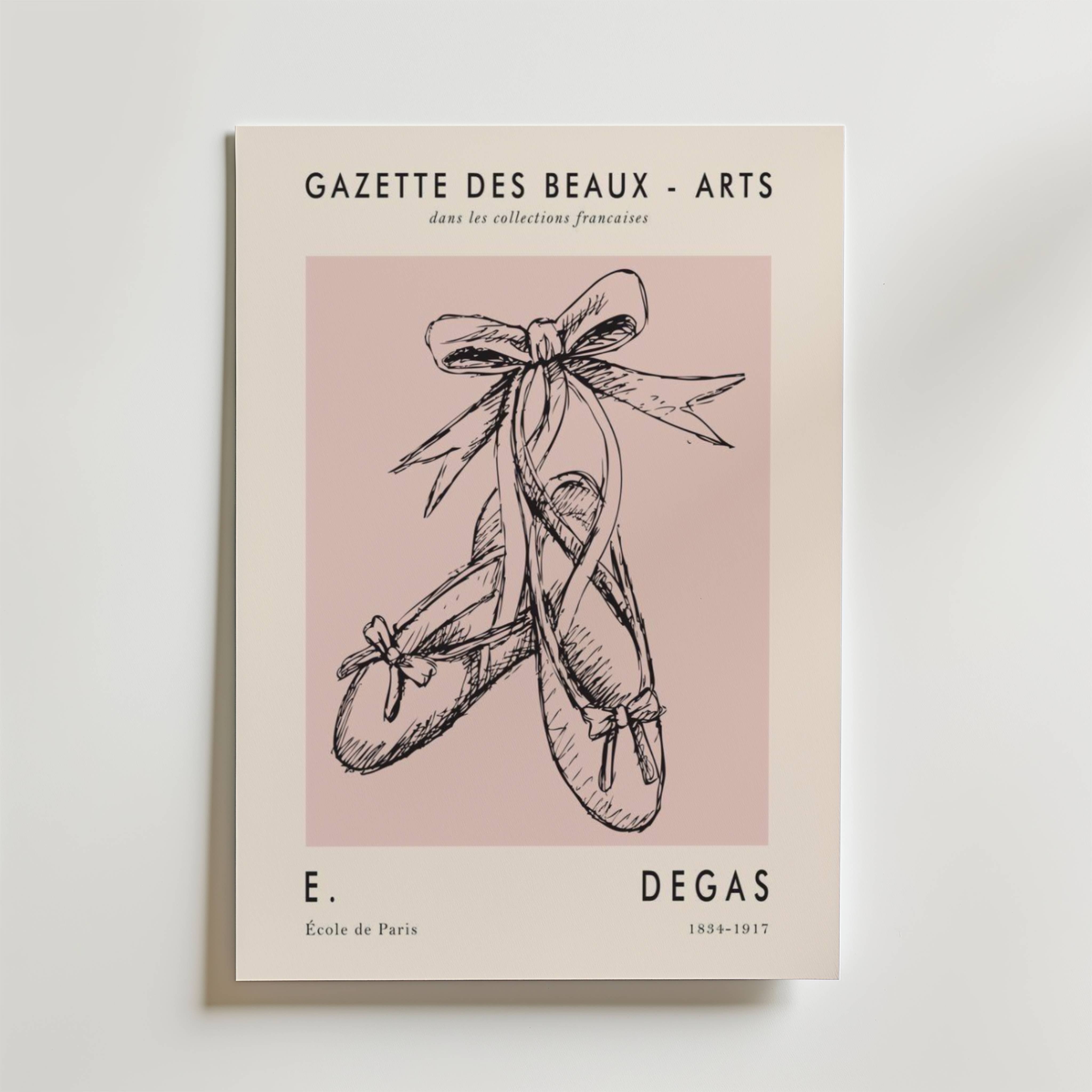 Edgar Degas Ballet Poster - Fine Art Poster 70x100 cm