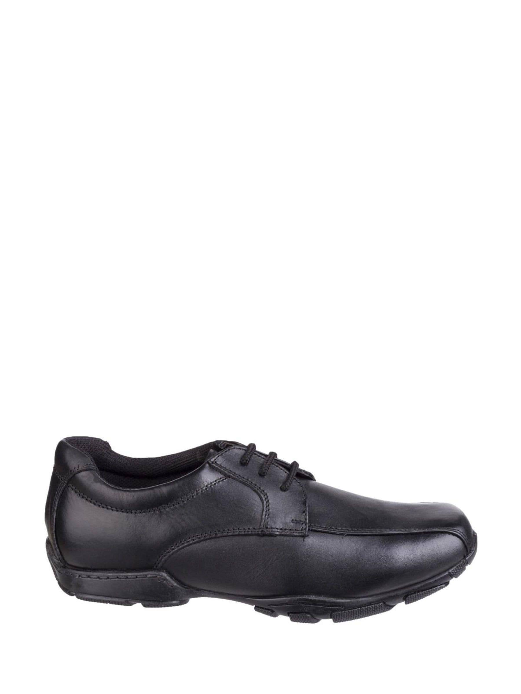 Hush Puppies Hush Puppies Black Vincente Senior School Shoes - EU 41 (UK 7)