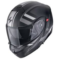 Scorpion EXO-930 EVO Ardens Helm, schwarz-silber matt