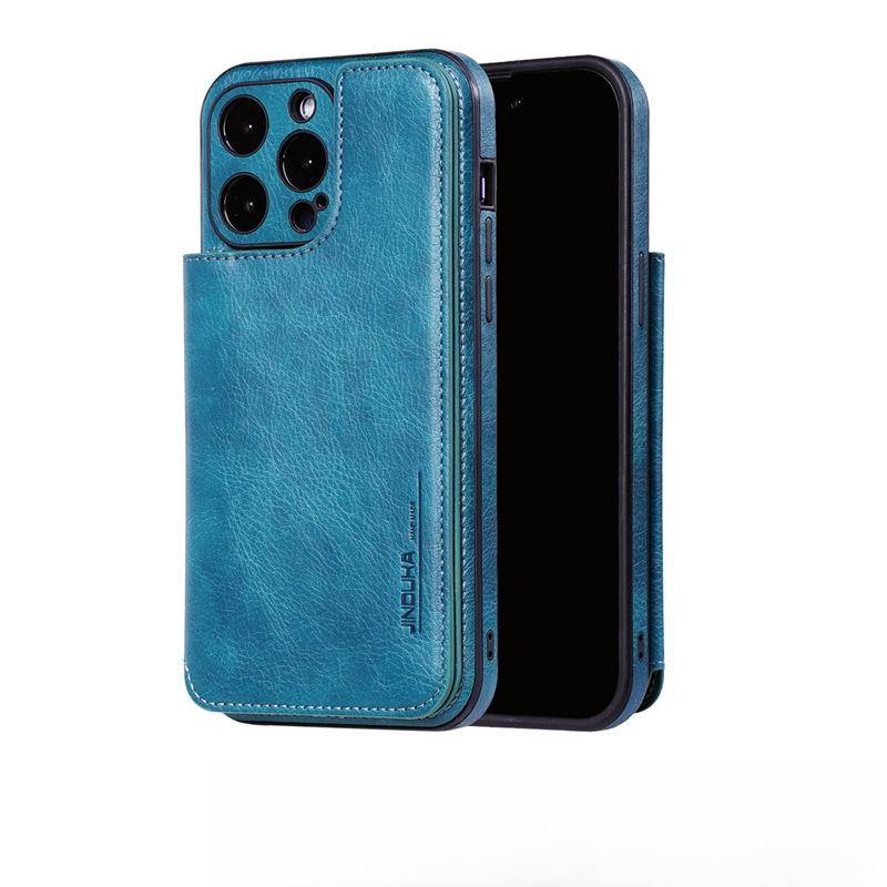 The Multi-functional Card Case Is Suitable for Apple 15promax Phone Cases, IPhone14 Full Cover, 13 Shockproof and 12 Leather Cases iPhone 11 6.1 inch