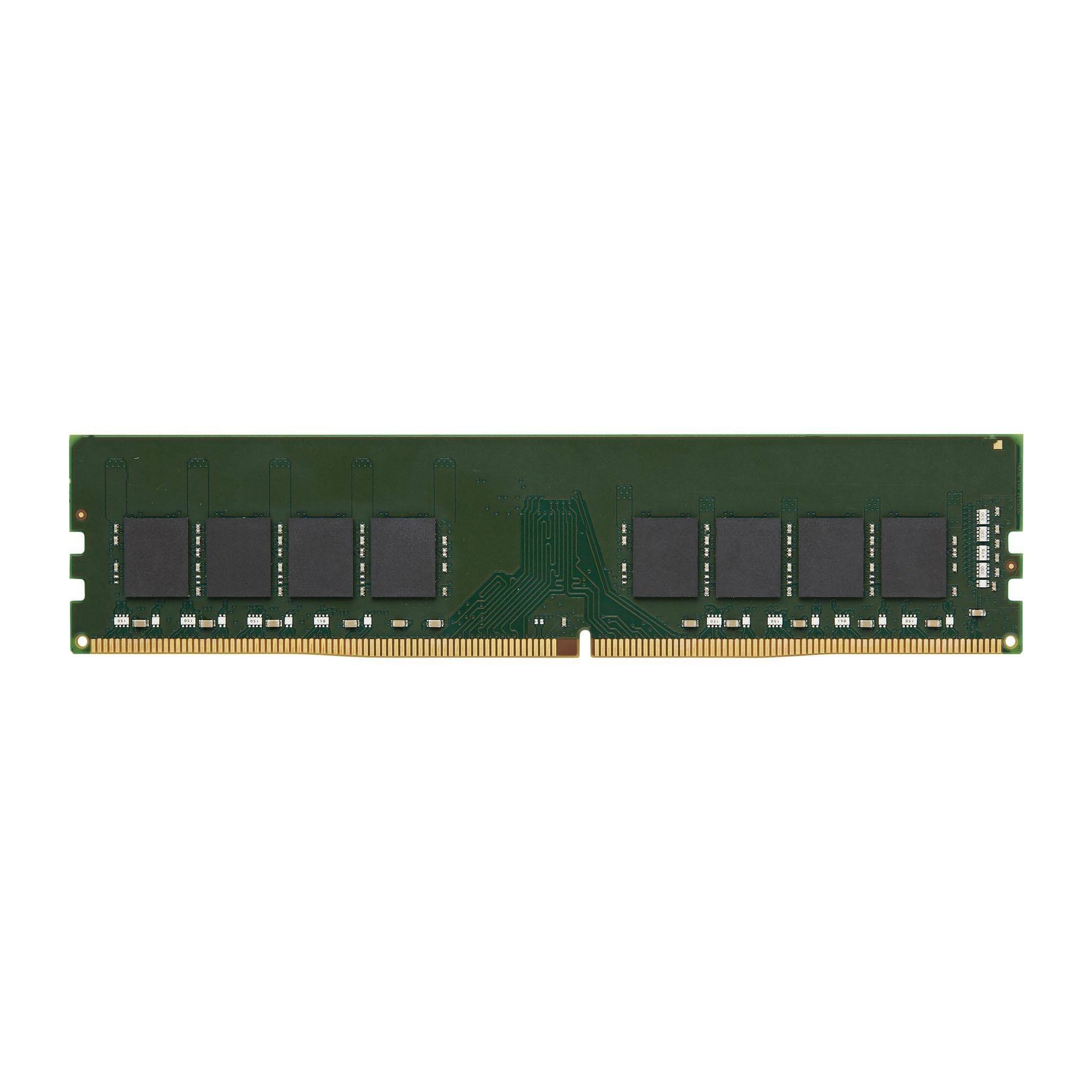 Kingston Desktop PC DDR4 32GB x Unbuffered with Lifetime Warranty Memory, 3200MT/s, 1, CL22, 1.2V, Non-ECC, DIMM, KVR32N22D8/32,