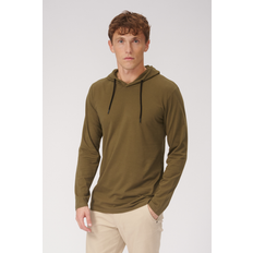 Light hoodie - Oliven - Herre - XL - TeeShoppen