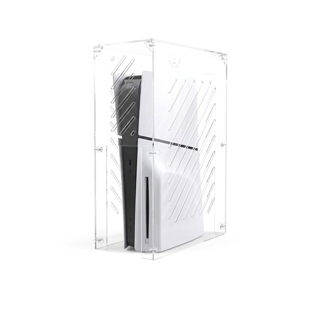 Clear Acrylic Dust Proof Cover,Transparent Protection Case for 5 Pro/Slim/Disc/Digital Editions
